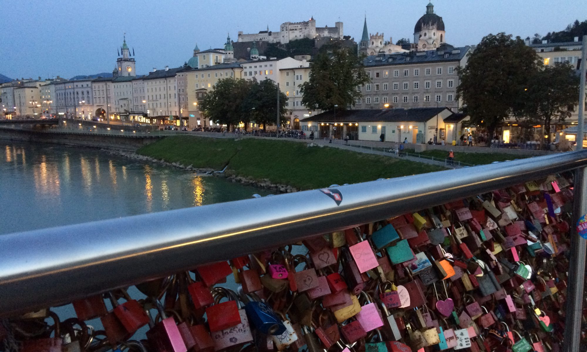 Salzburg bei Nacht